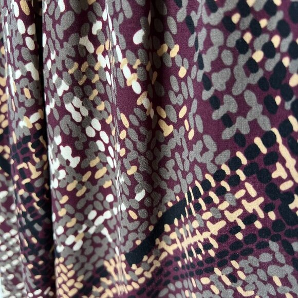 Trina Turk Dress Womens Size Small/Medium Geometric True Wrap Contemporary - Picture 9 of 16